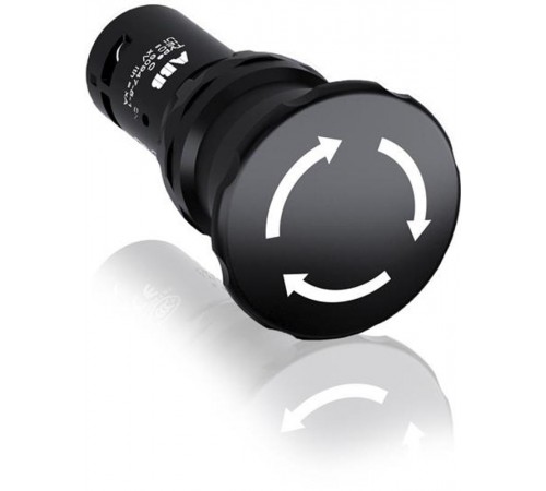 Кнопка аварийной остановки CE4T-10B-11 черная диам. 40 мм отп. поворачиванием1SFA619550R1076 ABB