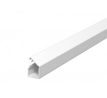 Кабельный канал WDK с клейкой лентой 12,5x12,5x2000 мм (самоклеящийся мини-канал с крышкой) ПВХ, белый  6150284  OBO Bettermann