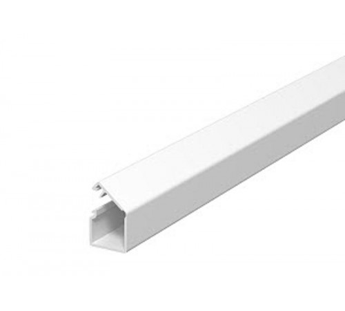 Кабельный канал WDK с клейкой лентой 12,5x12,5x2000 мм (самоклеящийся мини-канал с крышкой) ПВХ, белый  6150284  OBO Bettermann