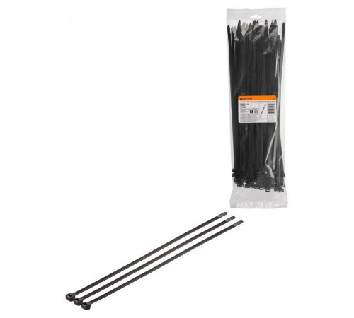 Хомут 7,6х400 мм морозостойкий (черный) (100 шт)  SQ0515-1114  TDM