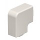 Крышка плоского угла кабельного канала WDK 25x40 мм (ПВХ,кремовый) (WDK HF25040CW)  6161243  OBO Bettermann