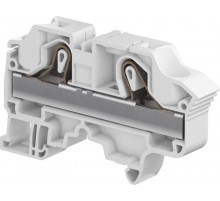 Клемма втычная ZK16 серая - 16 мм?, 2 зажима  1SNK712010R0000  TE