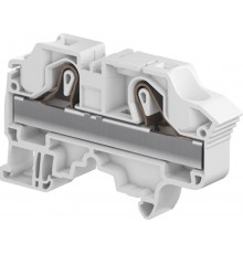 Клемма втычная ZK16 серая - 16 мм?, 2 зажима  1SNK712010R0000  TE