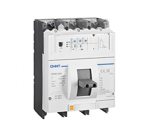 Выключатель автоматический NM8N-1600H TM 4P 800А 100кА с рег. термомаг. расцепителем (R)  263102  CHINT