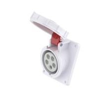 Розетка скрытой установки, с наклоном IP67 32A 3P+E+N 400V  DIS4183267  DKC