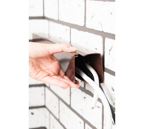 Канал кабельный под тёмное дерево (60х40) (40м.) EKF PROxima  kk-60-40d  EKF