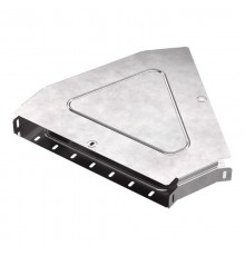 Угол горизонтальный 45 градусов с крышкой Стандарт 400х50   PR16.0613  Промрукав