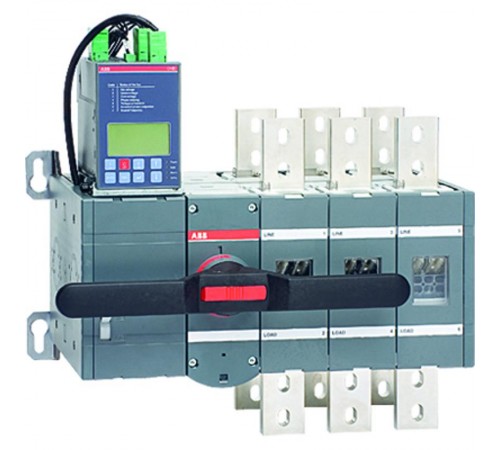 Реверсивный рубильник OTM630E3C8D230C 3-полюсный с блоком АВР OMD800  1SCA108452R1001  ABB