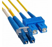 Патч-корд оптический переходной (SM), 9/125 (OS2), LC/UPC-SC/UPC, (Duplex), 2м  50-2410  REXANT