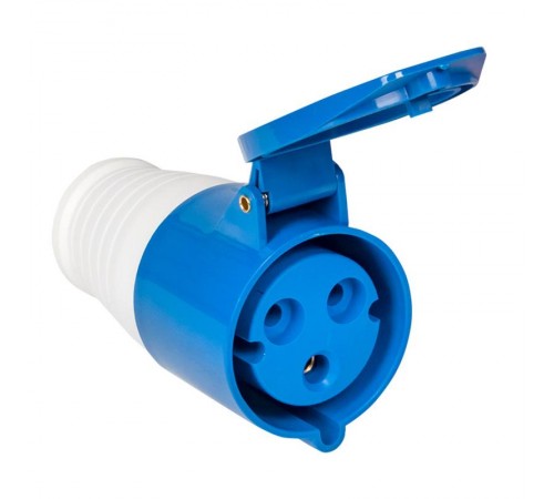 Розетка переносная 213 2Р+РЕ 16А 220В IP44 EKF PROxima  ps-213-16-220  EKF