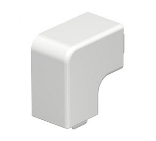 Крышка плоского угла кабельного канала WDK 25x25 мм (ПВХ,белый) (WDK HF25025RW)  6192785  OBO Bettermann