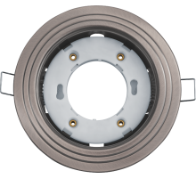 Светильник встраиваемый под лампу GX53 NGX 93 040 NGX-R6-004-GX53 (2 Круга сатин-хром)  93040  Navigator