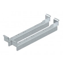 Нивелирующий угол для монтажа квадратных кассетных рамок в UZD250-3 (к-т 2 шт., сталь) (NW 250-3 QK)  7410540  OBO Bettermann