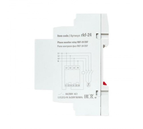 Реле контроля фаз RKF-24 EKF  rkf-24  EKF