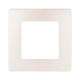 Рамка для розеток и выключателей серия 12 12-5101-15 на 1 пост, сатин, перламутр  Б0052508  ЭРА