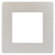 Рамка для розеток и выключателей серия 12 12-5101-15 на 1 пост, сатин, перламутр  Б0052508  ЭРА