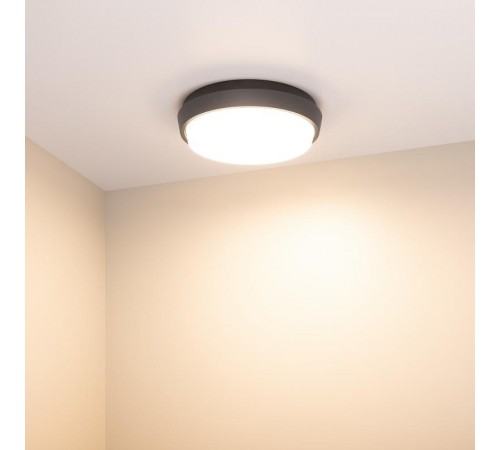 Светильник LGD-GIRO-R175-10W Warm3000 (GR, 110 deg, 230V) (Arlight, IP54 Металл, 3 года)  029948  Arlight