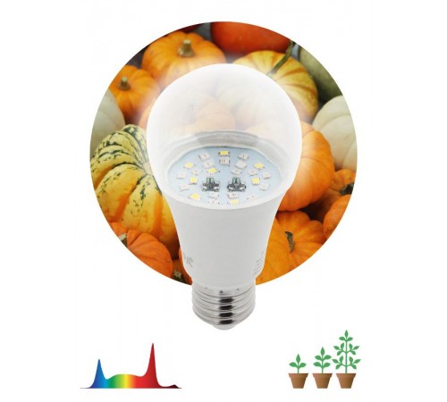 Светильник светодиодный для растений FITO-11W-Ra90-E27  Б0050603  ЭРА