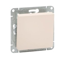 Механизм выключателя, одноклавишный, кремовый Эпика  UP1-SWI-10 EKF