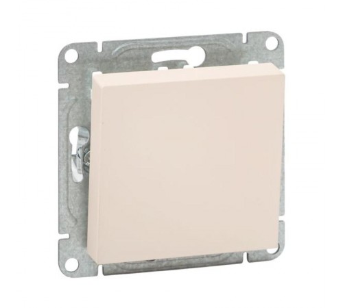 Механизм выключателя, одноклавишный, кремовый Эпика  UP1-SWI-10 EKF