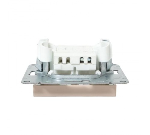 Механизм выключателя, одноклавишный, кремовый Эпика  UP1-SWI-10 EKF