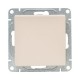 Механизм выключателя, одноклавишный, кремовый Эпика  UP1-SWI-10 EKF