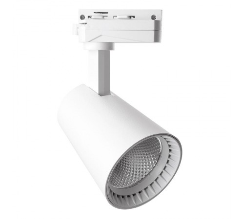 Светильник трековый светодиодный на шинопровод 20W, 1800 Lm, 4000К, 35 градусов, белый, AL100  41605  FERON