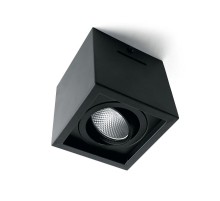 Светильник накладной светодиодный спот AL522, 7W, 630Lm, 4000K, 35 градусов, черный, поворотный  32469  FERON