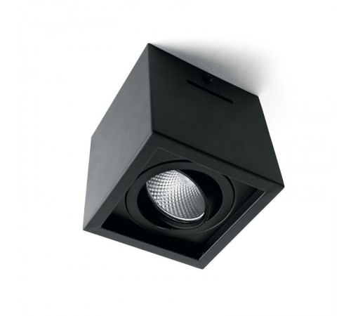 Светильник накладной светодиодный спот AL522, 7W, 630Lm, 4000K, 35 градусов, черный, поворотный  32469  FERON