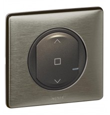 Выключатель рольставней Умный Celiane 500В.А 230В рамка вольфрам; графит Netatmo  064896  Legrand