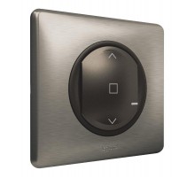 Выключатель рольставней Умный беспроводной Celiane рамка вольфрам; графит Netatmo  064897  Legrand