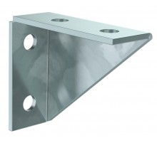 Уголок крепежный двойной усиленный для STRUT-профиля HDZ  CLM50D-UUS-107-40-HDZ  IEK