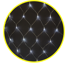 Гирлянда световая  NGF-N01-240CW-12-2x1.5m-230-TR-IP44  61855  Navigator