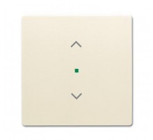 Клавиша одинарная free@home, жалюзи, future, цвет слоновая кость  6220-0-0518   2CKA006220A0518  ABB