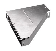 Переходник левый с крышкой Стандарт 500х150х80   PR16.0689  Промрукав