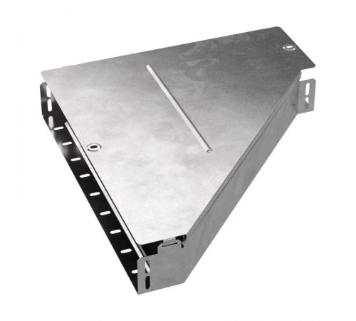 Переходник левый с крышкой Стандарт 500х150х80   PR16.0689  Промрукав