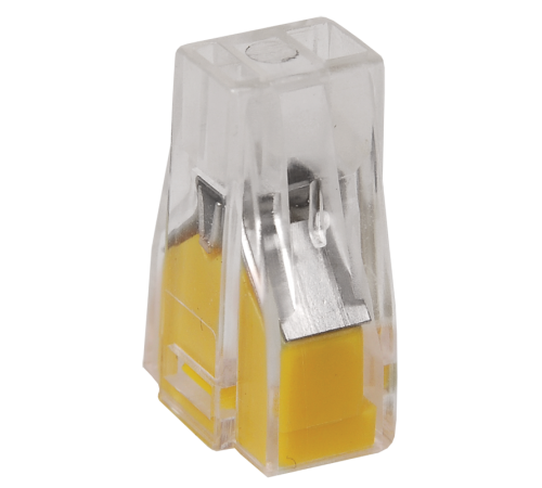 Строительно-монтажная клемма СМК 773-322 желтая    UKZ-001-322  IEK