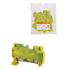 Зажим клеммный безвинтовой ЗКБ PEN быстрого зажима 2,5 мм2 (Ph-C PT 2,5-PE)  SQ0822-0163  TDM