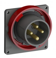 Вилка с прямым фланцем Easy&Safe 316EBU6W,16A,3P+E,IP67,6ч2CMA101264R1000 ABB