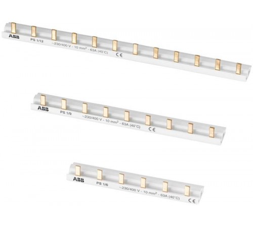 Шина комплектная 1ф. 2мод.63А PS1/2  2CDL210001R1002  ABB