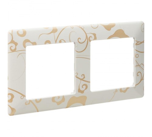 Valena LIFE Ампир белый Рамка 2-ая  754102  Legrand