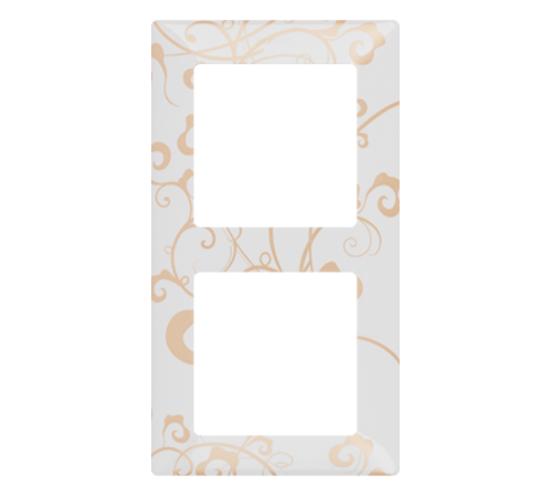 Valena LIFE Ампир белый Рамка 2-ая  754102  Legrand