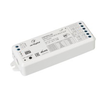 Контроллер SMART-TUYA-BLE-MULTI-SUF (12-24V, 5x3A, RGB-MIX, 2.4G) (Arlight, IP20 Пластик, 5 лет)  033001  Arlight