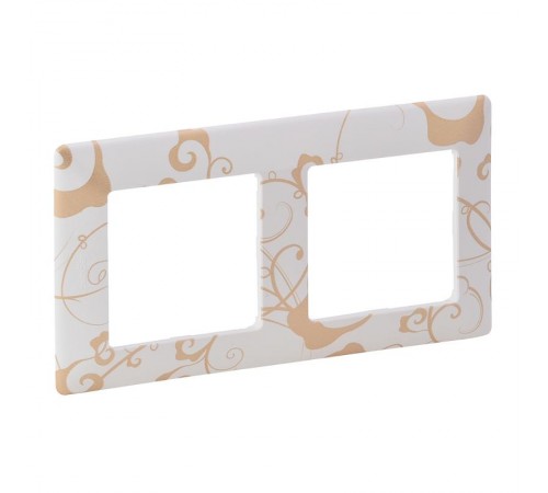 Valena LIFE Ампир белый Рамка 2-ая  754102  Legrand