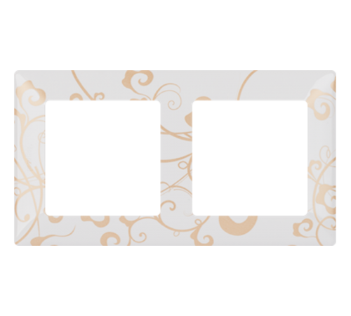 Valena LIFE Ампир белый Рамка 2-ая  754102  Legrand