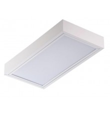 Светильник люминесцентный накладной с БАП TL218 OL EL EM 620x310x85мм без ламп IP20 опал  02409  TechnoLux