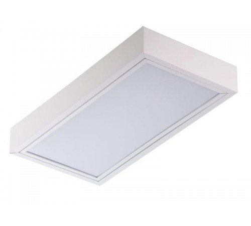 Светильник люминесцентный накладной TL218 OL EL 620x310x85мм без ламп IP20 опал  02393  TechnoLux