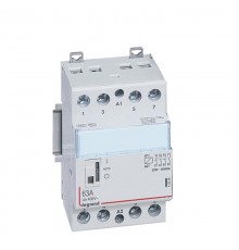 Контактор CX 4П 250В катушка 230В 63A 4НО 3 модуля, переменный ток АС  412556  Legrand