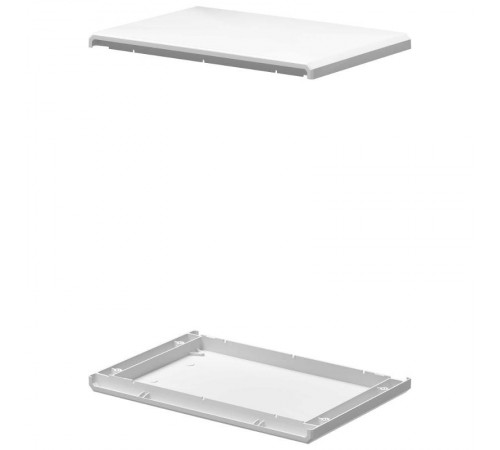 Комплект крыша и дно навесного шкафа Conchiglia Ш=580 мм Г=330 мм  CN5KTB053W  DKC