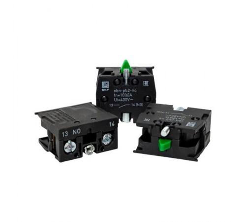 Дополнительный контакт XB-2 NO зеленый EKF PROxima  pbn-xb-2-no  EKF